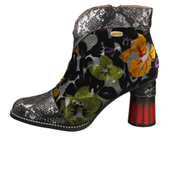 Laura Vita GUCSTOO Women Ankle Boots in Silver Multicolour