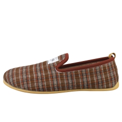 Mercredy SLIPPER CHECK BROWN Men Slippers Shoes in Brown