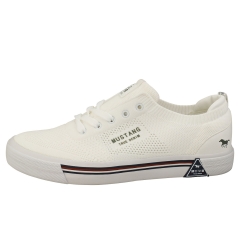 Mustang LACE UP LOW TOP Women Casual Trainers in White