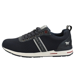 Mustang LACE UP LOW TOP Men Platform Trainers in Navy