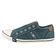 Mustang LOW TOP Women Casual Trainers in Blue Green