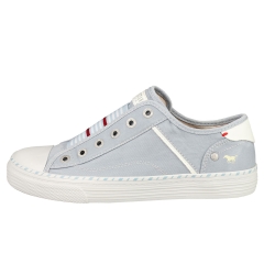 Mustang LOW TOP Women Casual Trainers in Ice Blue