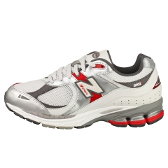 New Balance 2002R Men Fashion Trainers in White Silver