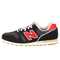 New Balance 373 Men Casual Trainers in Black Red