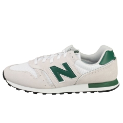 New Balance 373 Men Casual Trainers in White Green