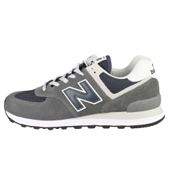 New Balance 574 Men Casual Trainers in Grey Navy