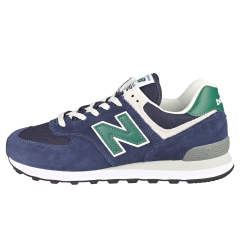 New Balance 574 Men Casual Trainers in Navy Green