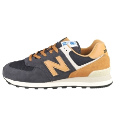 New Balance 574 Men Casual Trainers in Navy Tan