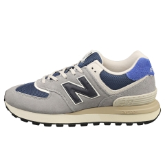 New Balance 574 Men Casual Trainers in Grey Blue