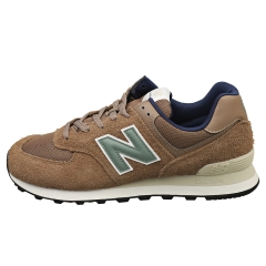New Balance 574 Unisex Casual Trainers in Brown Blue