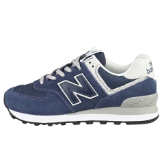 New Balance 574 Women Casual Trainers in Navy Grey
