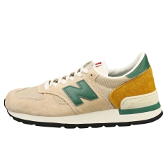 New Balance 990 MADE IN USA Men Fashion Trainers in Beige Green