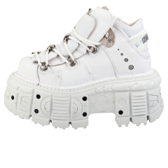 New Rock M-TANK106-C1 Unisex Platform Shoes in White
