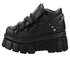 New Rock M106N-S52 Unisex Platform Shoes in Black