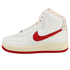 Nike AF1 SCULPT Women Fashion Trainers in White Red