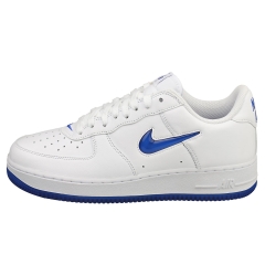 Nike AIR FORCE 1 LOW RETRO Men Fashion Trainers in White Blue