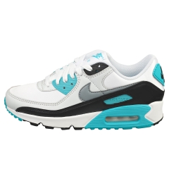 Nike AIR MAX 90 Women Fashion Trainers in White Grey