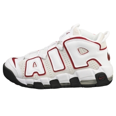 Nike AIR MORE UPTEMPO 96 Men Fashion Trainers in White Red
