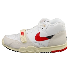 Nike AIR TRAINER 1 Men Fashion Trainers in White Red