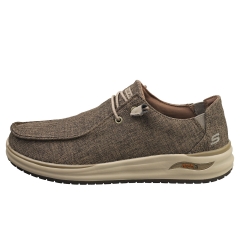Skechers ARCH FIT MELO VEGAN Men Casual Shoes in Dark Taupe