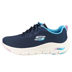 Skechers ARCH FIT VEGAN Women Fashion Trainers in Navy Multicolour