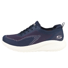 Skechers BOBS SQUAD CHAOS Women Fashion Trainers in Navy Multicolour