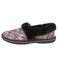 Skechers TOO COZY Women Slippers Shoes in Black Multicolour