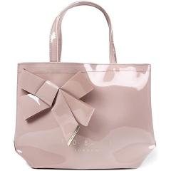 Ted Baker NICON KNOT BOW LARGE ICON Shoulder Bag in Pink