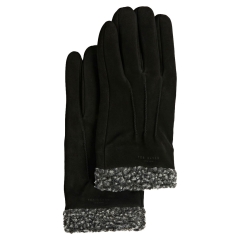 Ted Baker NUBUCK FLEECE LINED Gloves in Black