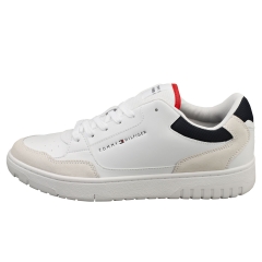 Tommy Hilfiger BASKET CORE MIX ESS Men Casual Trainers in White