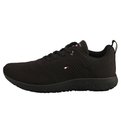 Tommy Hilfiger CORPORATE KNIT RIB RUNNER Men Casual Trainers in Black