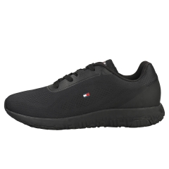 Tommy Hilfiger LIGHTWEIGHT TECHMESH FLAG Men Casual Trainers in Black