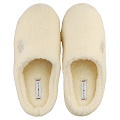 Tommy Hilfiger MONOGRAM SHINY HOME Women Slippers Shoes in Shaved Lemon Ice