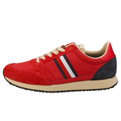 Tommy Hilfiger RUNNER LO VINTAGE MIX Men Casual Trainers in Red