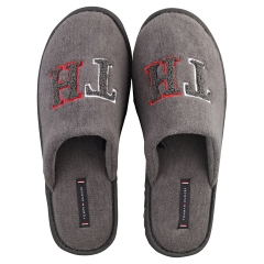 Tommy Hilfiger TOWELLING HOMESLIPPER Men Slippers Shoes in Dark Ash