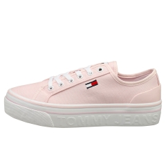 Tommy Jeans FLATFORM VULC Women Casual Trainers in Light Pink
