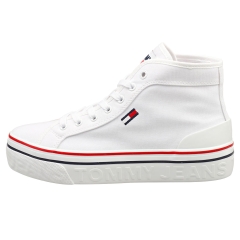 Tommy Jeans MID FLATFORM VULC Women Flatform Trainers in White