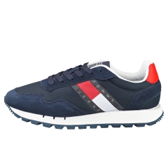 Tommy Jeans RETRO RUNNER MIX Men Casual Trainers in Twilight Navy