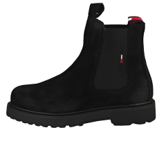 Tommy Jeans SUEDE CHELSEA BOOT Men Chelsea Boots in Black