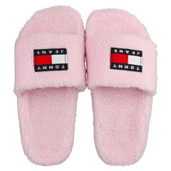 Tommy Jeans WARM LINING FLAG POOL Women Slippers Sandals in Pink
