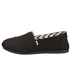 Toms ALPARGATA RECYCLED Women Slip On Shoes in Black Black