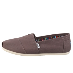 Toms CLASSIC Women Slip On Shoes in Grey