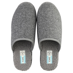 Toms HARBOR Men Slippers Shoes in Smoke Grey