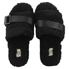 UGG FLUFFITA Women Slide Sandals in Black