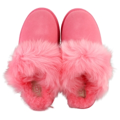 UGG SCUFF SIS Women Slippers Shoes in Pink Rose