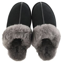 UGG SCUFFETTE 2 Women Slippers Shoes in Black Grey