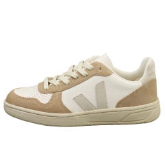 VEJA V-10 CHROMEFREE Women Casual Trainers in White Natural
