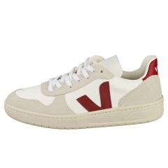 VEJA V-10 Women Casual Trainers in White Natural