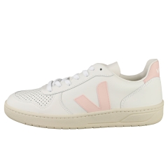 VEJA V-10 Men Casual Trainers in White Pink