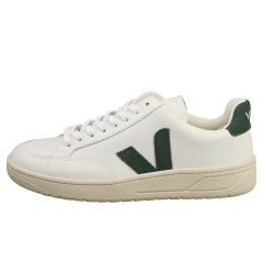 VEJA V-12 Women Casual Trainers in White Green